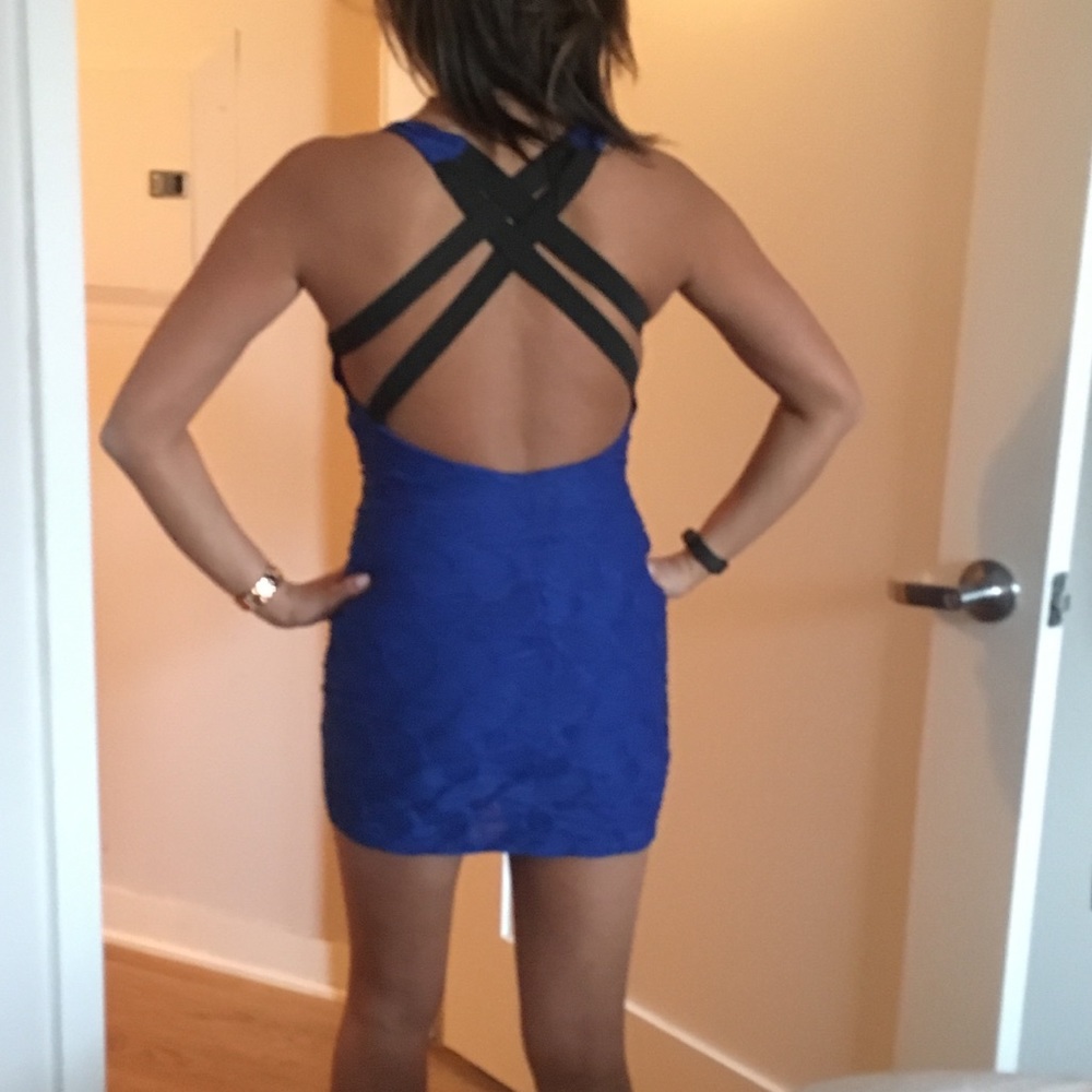 Strappy club dress